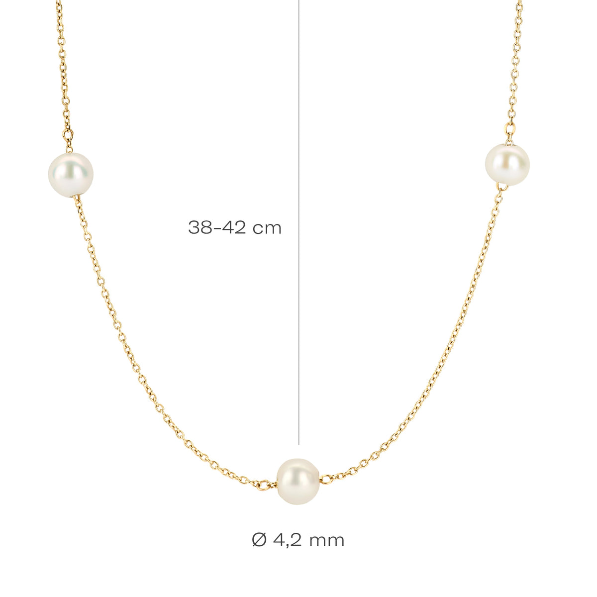 Blush 14 karat gold Necklace 3185YPW