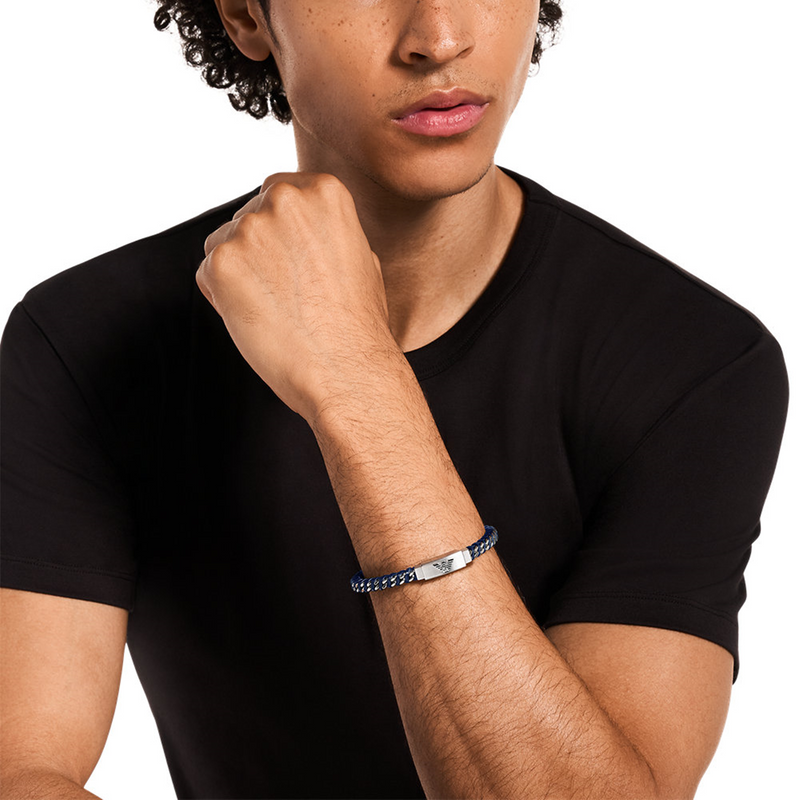 Emporio Armani Stainless Steel Men's Bracelet EGS3319040-zoom-