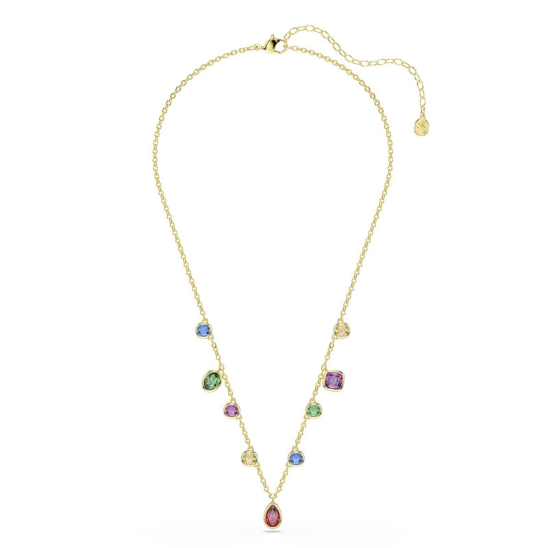 Swarovski Imber Organic Gold-Tone Multicolour Necklace 5753274-zoom-