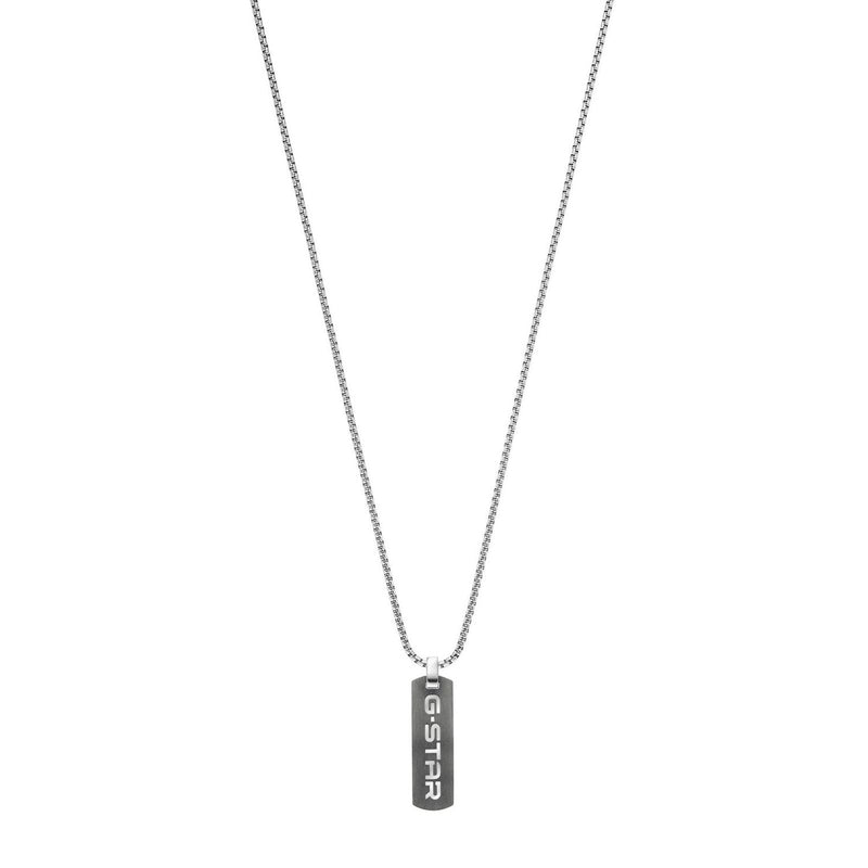 G-STAR Incisio Silver-Tone Necklace GSJ.106.01-zoom-
