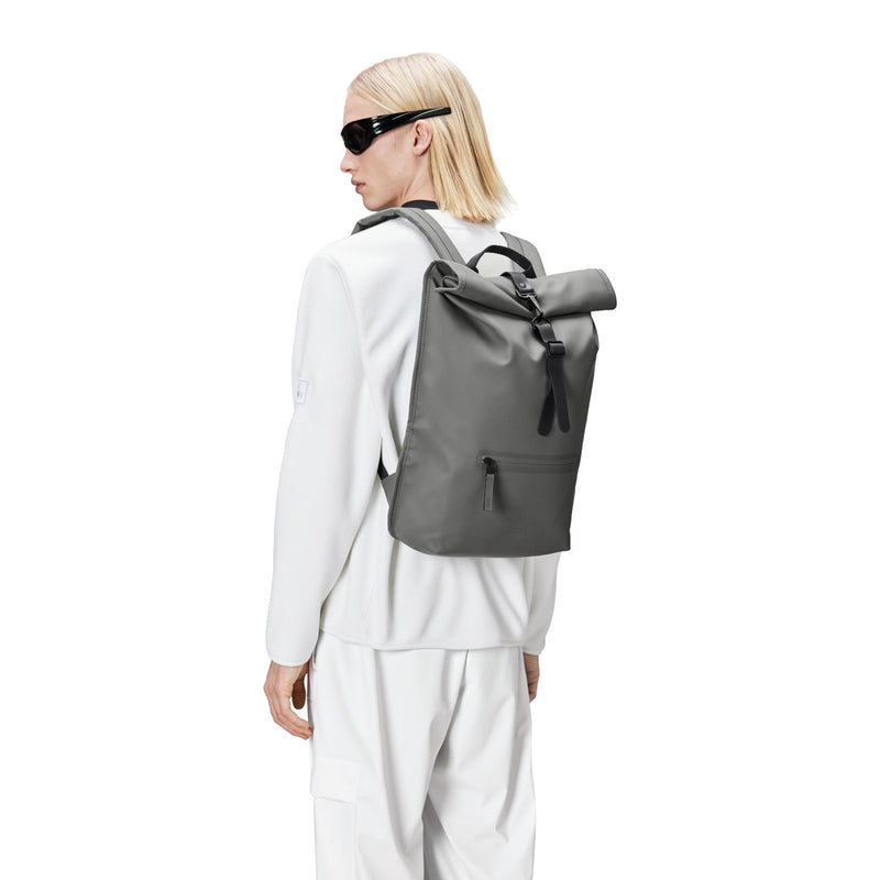 Rains Rolltop Grey Backpack R13320-13-zoom-