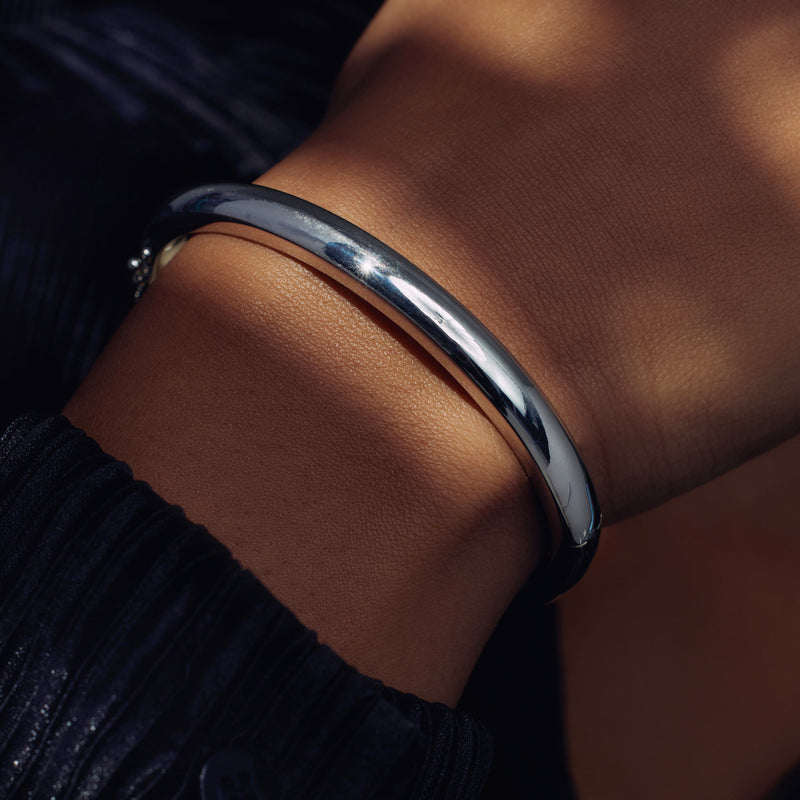Parte Di Me Bibbiena Poppi Casentino 925 Sterling Silver Bangle PDM32017-zoom-
