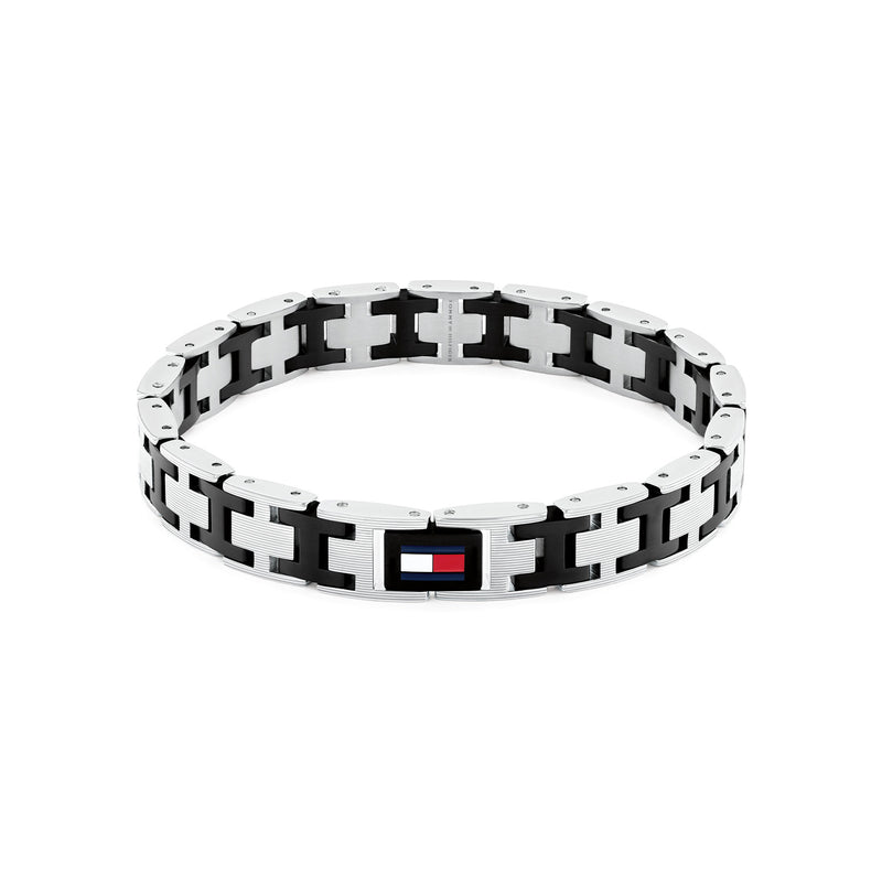 Tommy Hilfiger Stainless Steel Silver Men's Chain Bracelet TJ2790684-zoom-