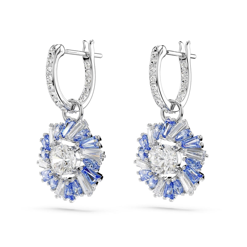 Swarovski Idyllia Silver Hoop Earrings 5680016-zoom-