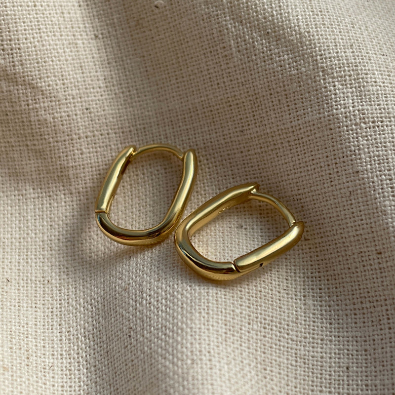 Karma 14 karat gold plated Earparty EPV06GP-zoom-