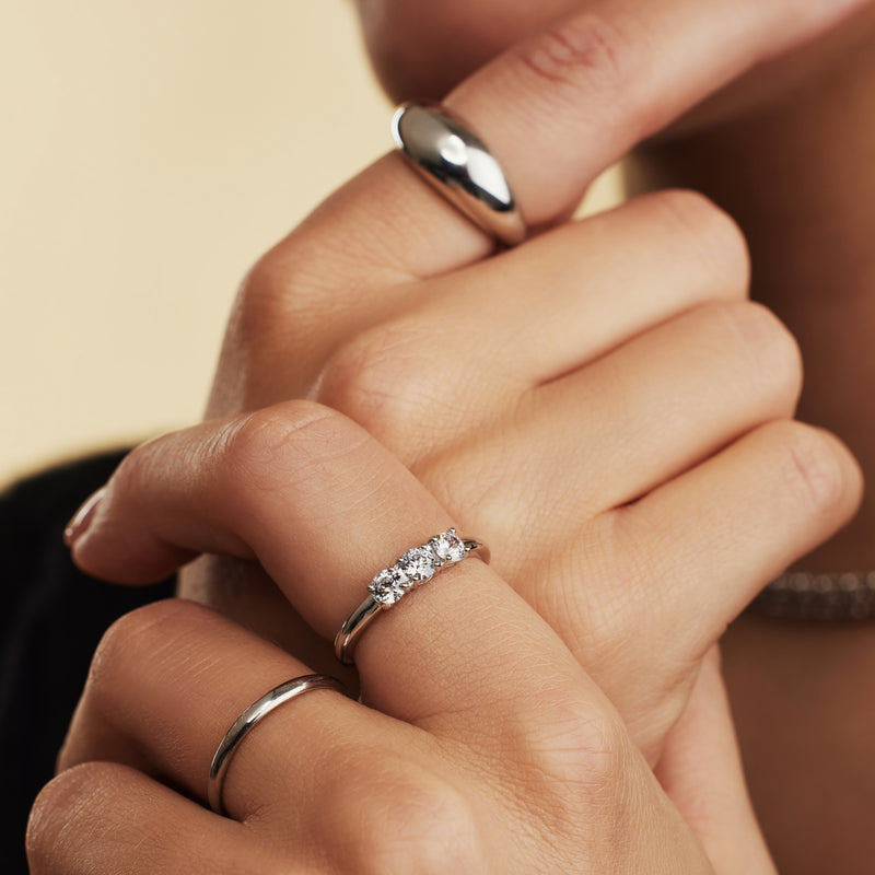 Parte Di Me Ponte Vecchio Santa Trinita 925 sterling zilveren ring PDM33006-60-zoom-