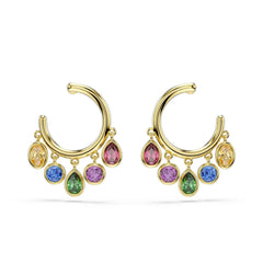 Swarovski Imber Organic Gold-Tone Multicolour Earrings 5753263
