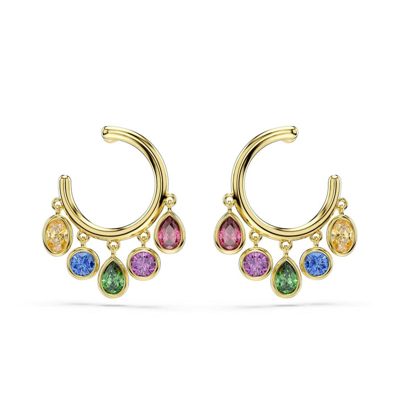 Swarovski Imber Organic Gold-Tone Multicolour Earrings 5753263-zoom-