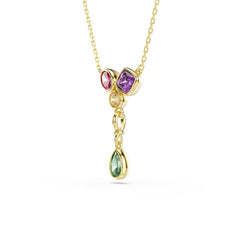 Swarovski Imber Organic Gold-Tone Multicolour Necklace 5753261