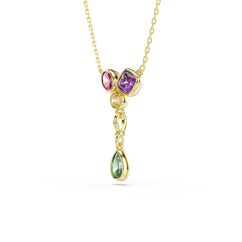 Swarovski Imber Organic Gold-Tone Multicolour Necklace 5753261-zoom-