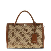 Guess Audrey Latte Logo Girlfriend Handbag HWJG97-55070-LTL