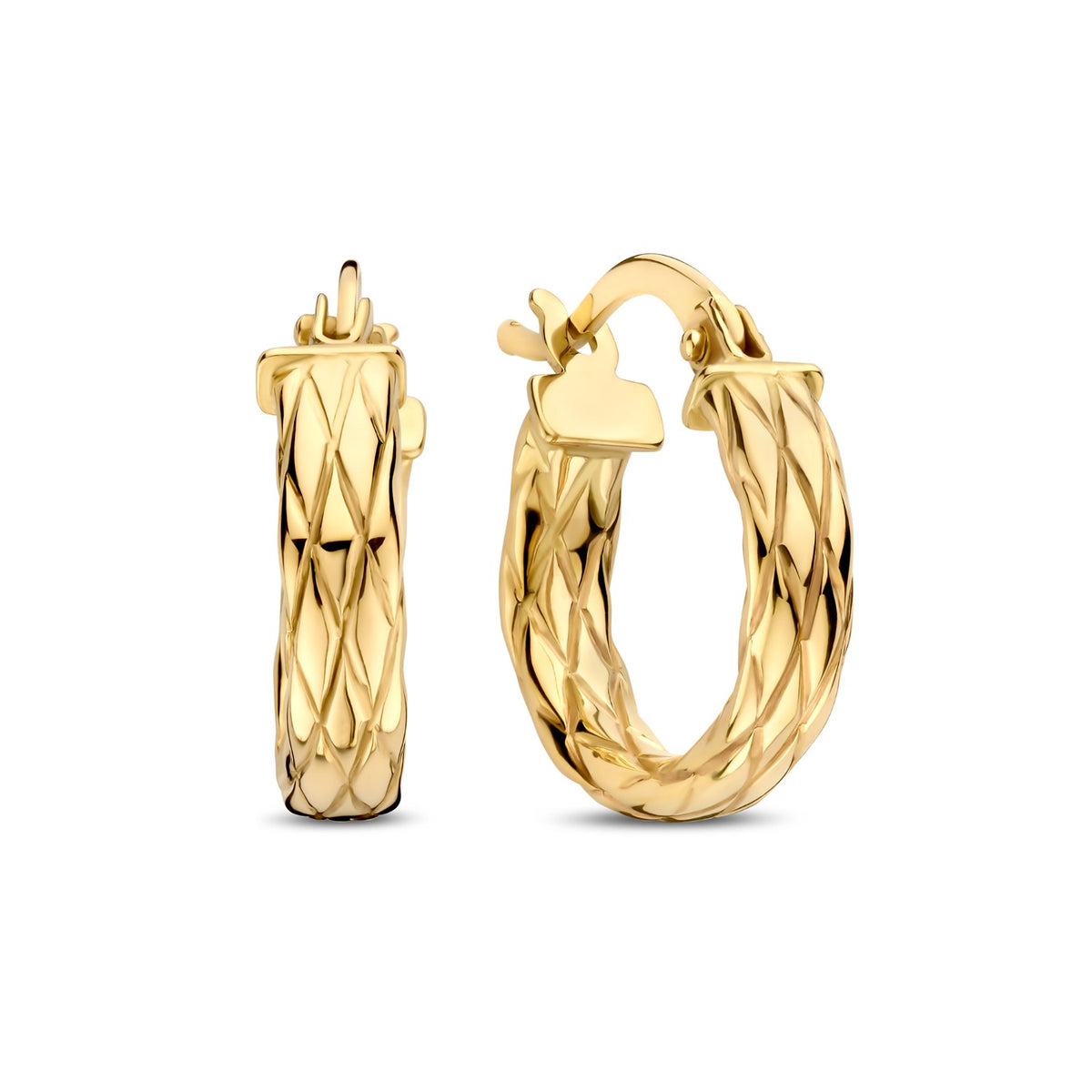 Isabel Bernard Rivoli Aurelle 14 karat gold hoop earrings IB360278