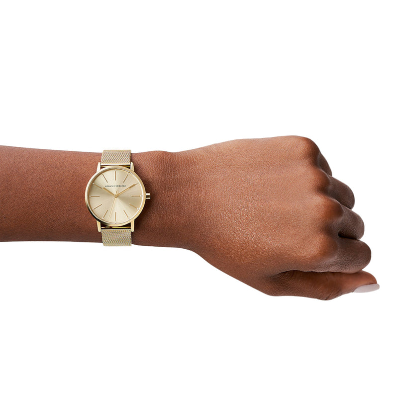 Armani Exchange Lola Gold Watch AX5536-zoom-