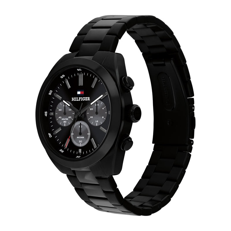 Tommy Hilfiger Black Men's Watch TH1710724-zoom-