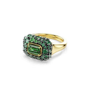 Swarovski Sublima Glam Gold-Tone Ring with Red Crystal 5759920