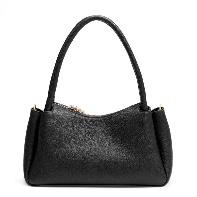 Isabel Bernard Honoré Eve Black Calfskin Leather handbag IB21133-001-zoom-