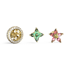 Guess Secret Garden Gold-coloured Earrings JUBE06038JWYGMCT-U