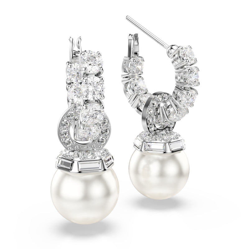 Swarovski Matrix Silver Coloured Ear studs 5691716-zoom-