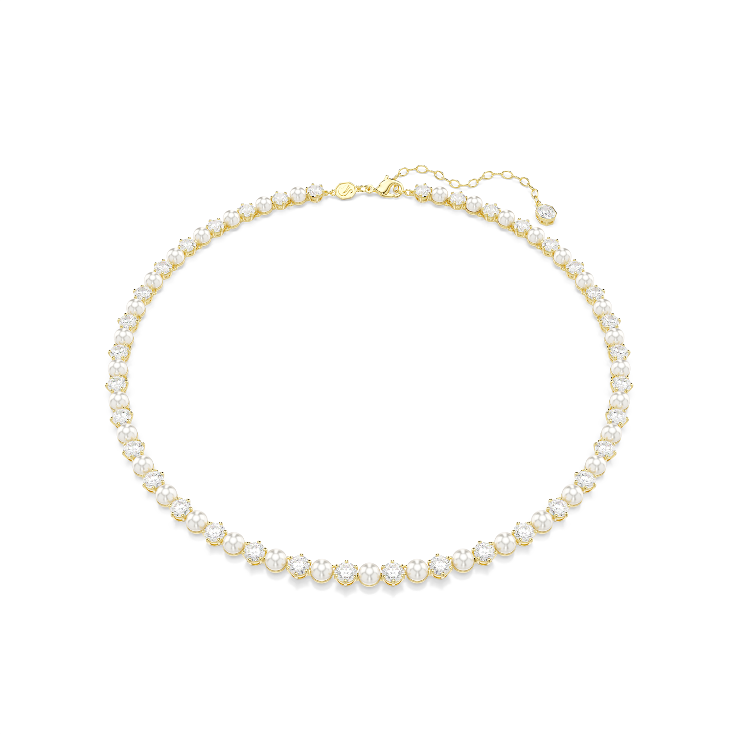Swarovski Matrix Gold Plated Necklace 5742039