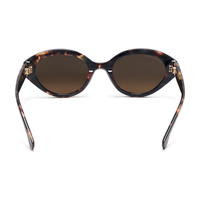 Isabel Bernard La Villette Rosaire Brown Tortoise Ovale Sunglasses IB400002-04-14-zoom-