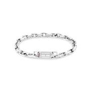 Tommy Hilfiger Stainless Steel Silver Men's Chain Bracelet TJ2790715