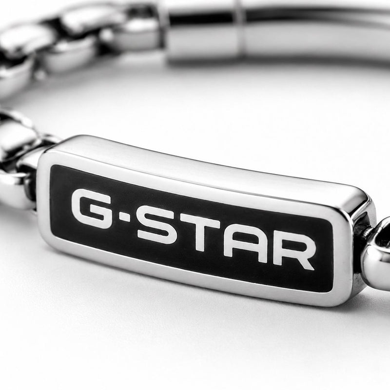 G-Star Floatcore Silver Box Chain Bracelet GSJ.100.02-zoom-
