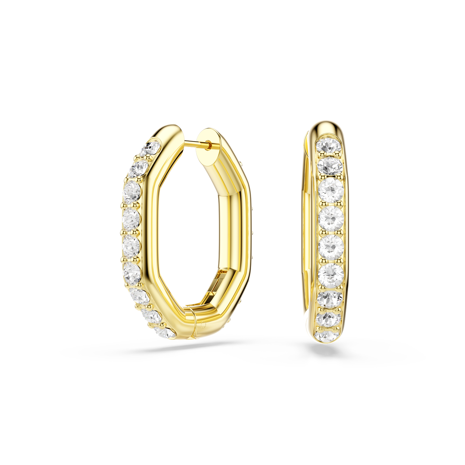 Swarovski Dextera Gold Coloured Earrings 5724584