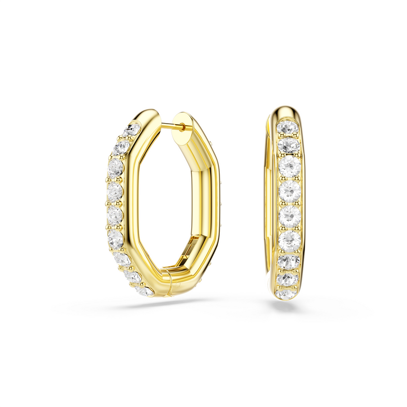 Swarovski Dextera Gold Coloured Earrings 5724584-zoom-