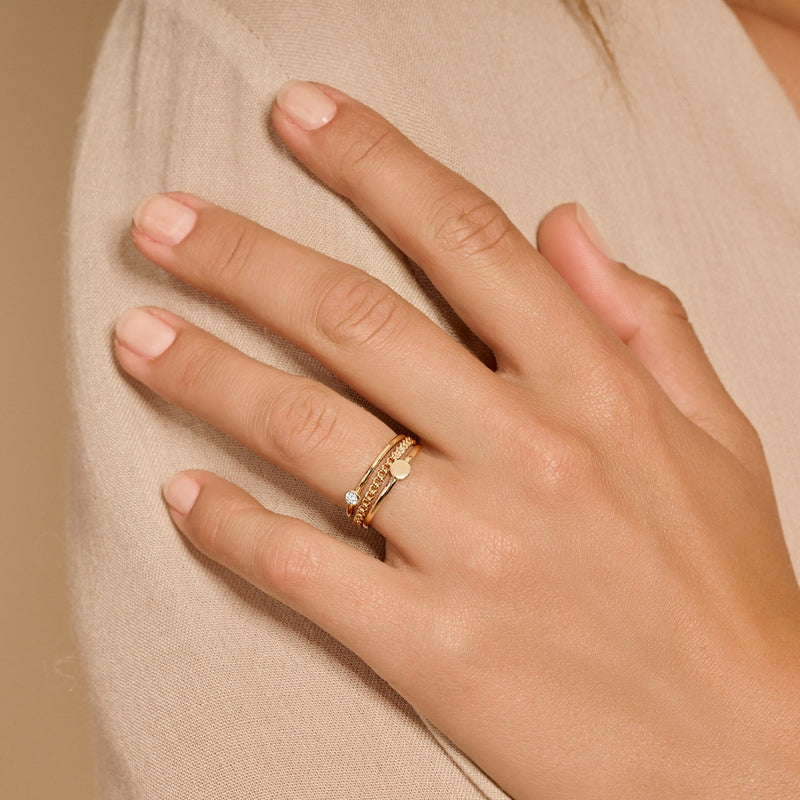 Blush 14 Carat Gold Ring 1198YZI/46 (size: 46)-zoom-