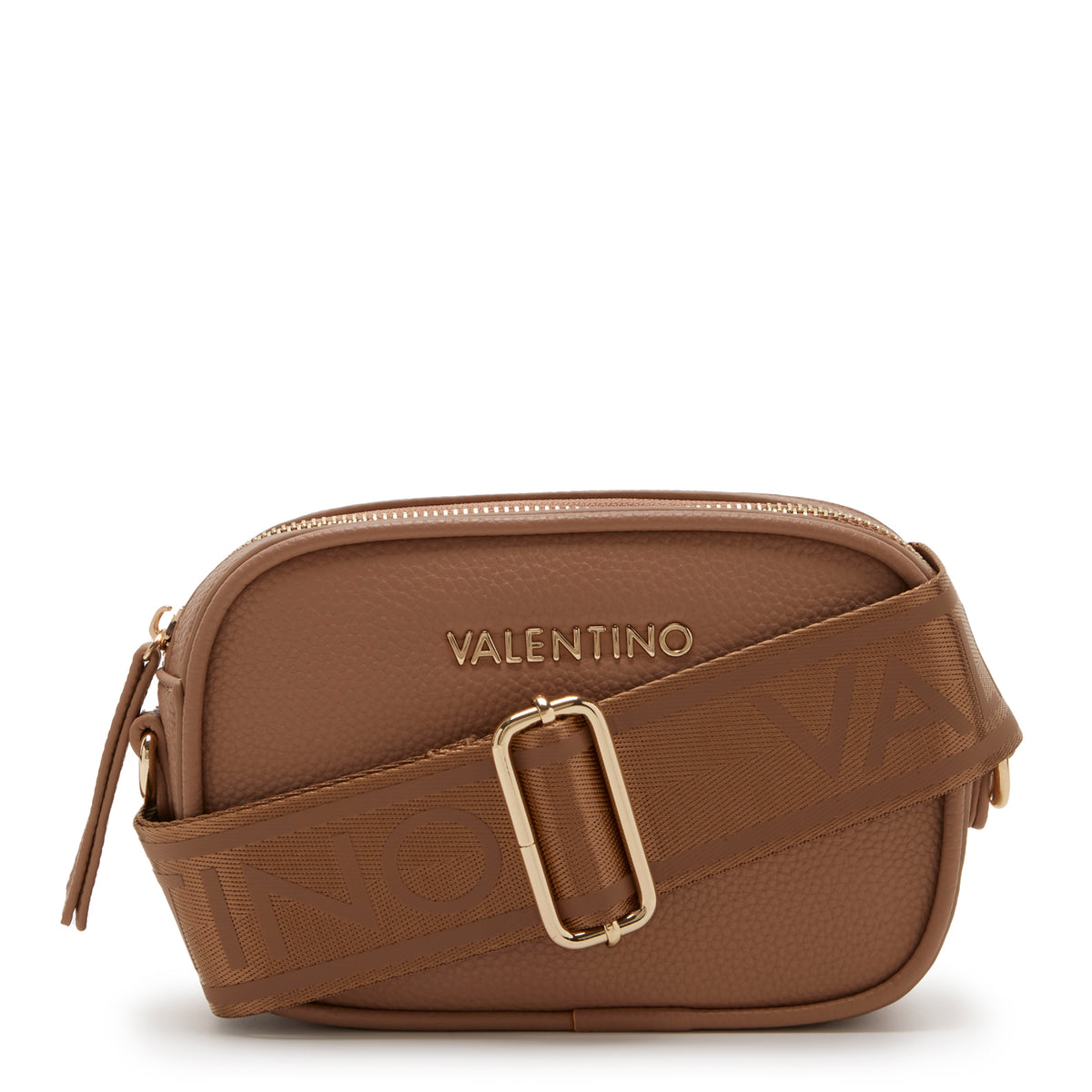 Valentino Bags Miramar Beige Crossbody Bag VBS7UE01GBEIGE
