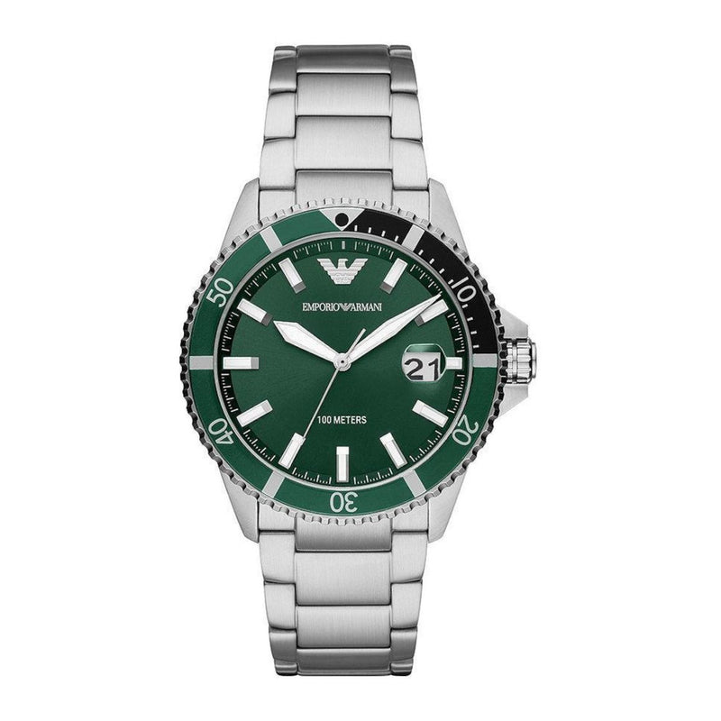 Emporio Armani Silver Watch AR11338-zoom-