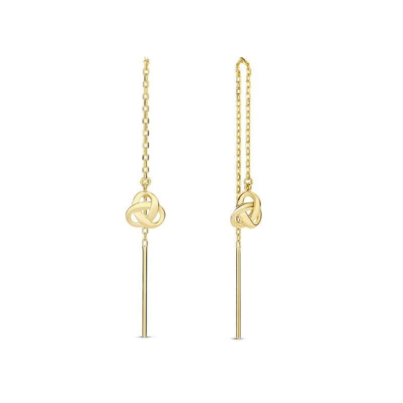 Isabel Bernard Rivoli Méline 14 Carat Golden Drop earrings IB360220-zoom-