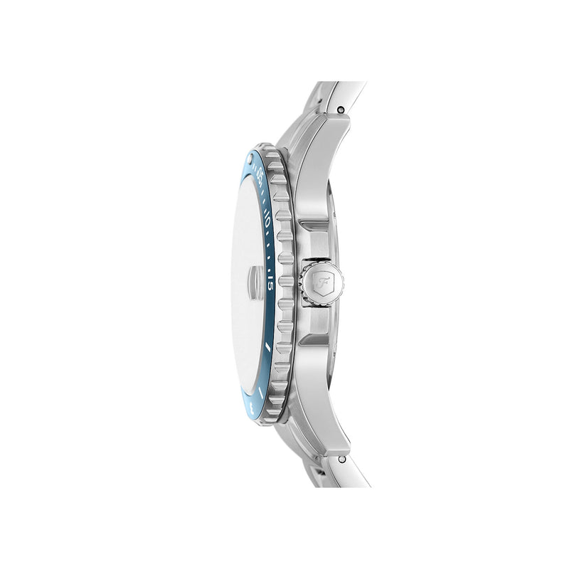 Fossil Blue Silver Watch FS6050-zoom-