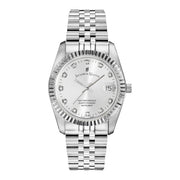 Jacques du Manoir Inspiration Silver Watch NRO.01