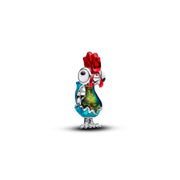 Pandora Disney 925 Sterling Silver Murano Glass and Enamel Disney Heihei Charm 794644C01