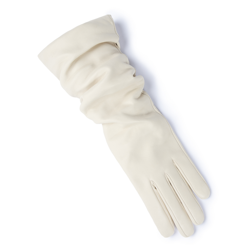 Isabel Bernard Honoré Ines cream goatskin leather gloves IB67005-372-7-zoom-