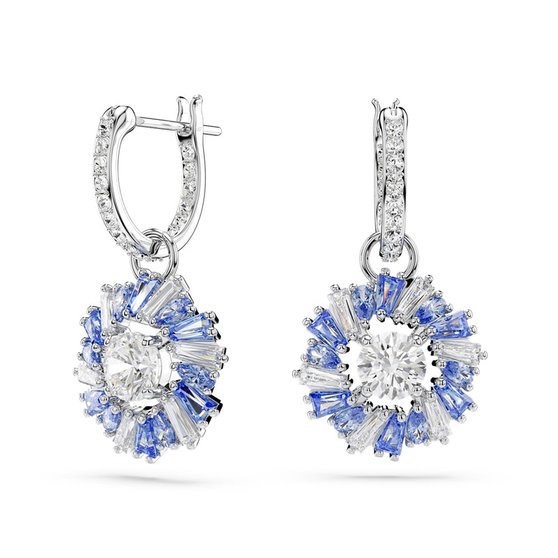 Swarovski Idyllia Silver Hoop Earrings 5680016-zoom-