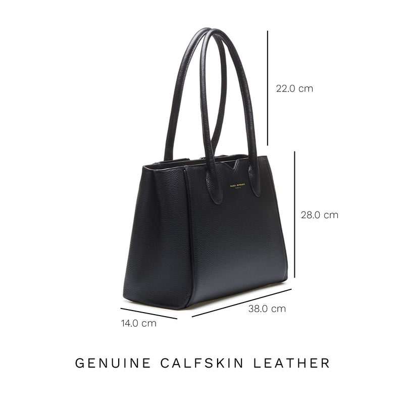 Isabel Bernard Honoré Cloè Black Handbag IB25001-zoom-