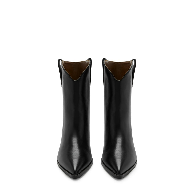 Isabel Bernard Vendôme Louane black calfskin leather boots IB53009-001-37-zoom-