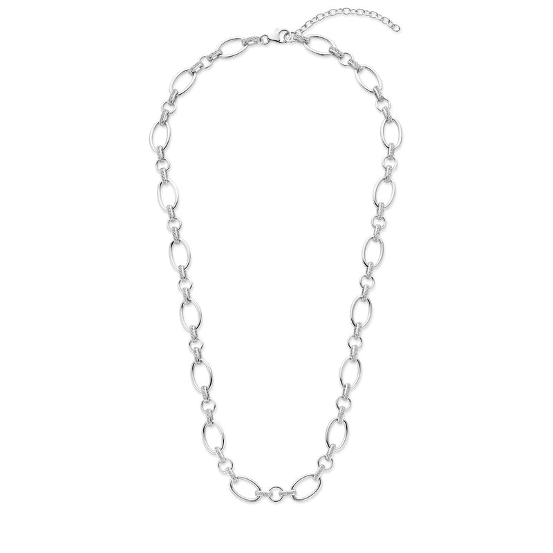 Parte Di Me Bibbiena Poppi Adriane 925 Sterling Silver Link Necklace PDM34107-zoom-