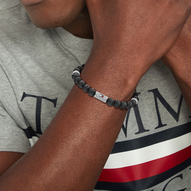 Tommy Hilfiger Black Bracelet TJ2790435-zoom-