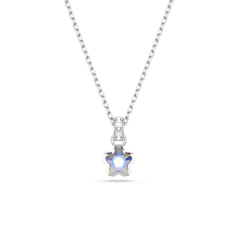 Swarovski Chroma Stars Silver-Tone Necklace 5759678-zoom-