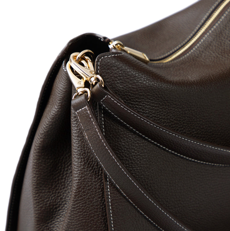 Isabel Bernard Honoré Emma Dark Brown Shoulder Bag IB21134-031-zoom-