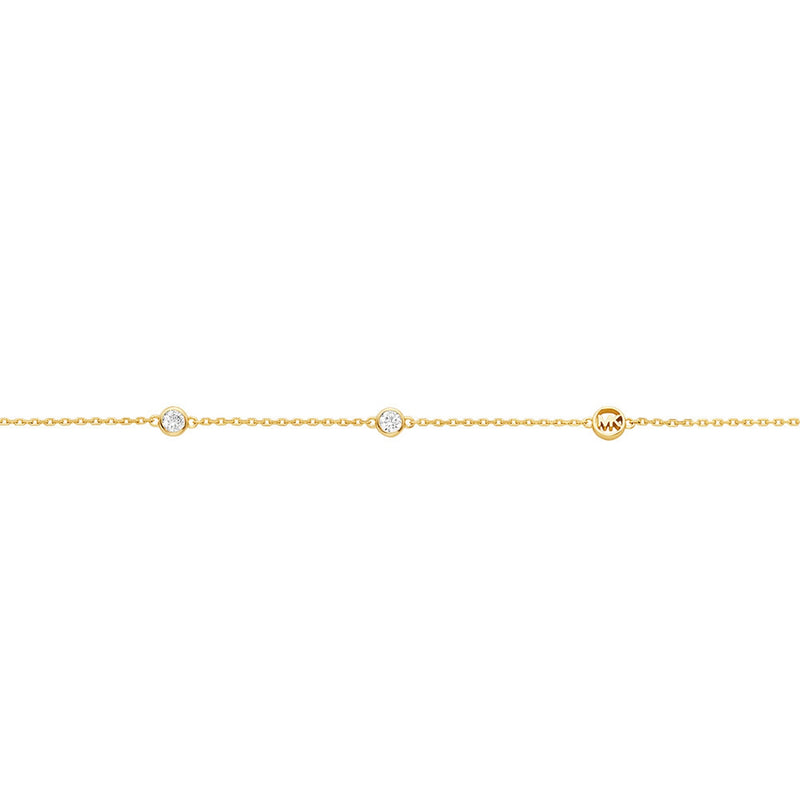 Michael Kors Kors Brilliance Gold Necklace MKC1714CZ710-zoom-
