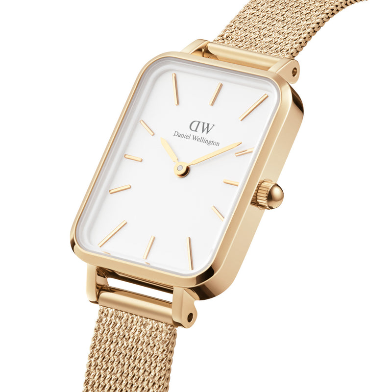 Daniel Wellington Quadro Gold Watch DW00100556-zoom-