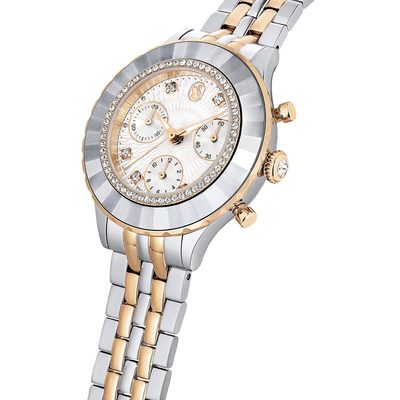 Swarovski Octea Chrono Silver Watch 5672937-zoom-
