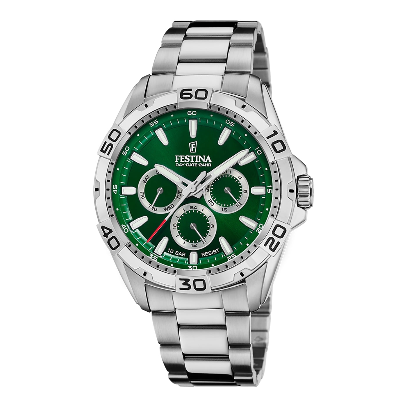 Festina Multifunction Silver Watch F20623/3