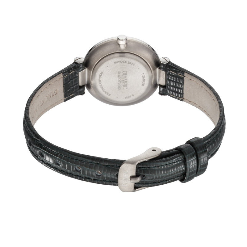 Olympic Titanium Grey Women's Watch OL80DTL002-zoom-