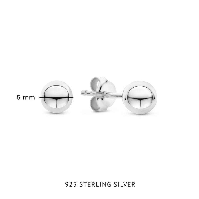 Parte Di Me Bibbiena Poppi Casentino 925 Sterling Silver Ear Studs PDM36165-zoom-