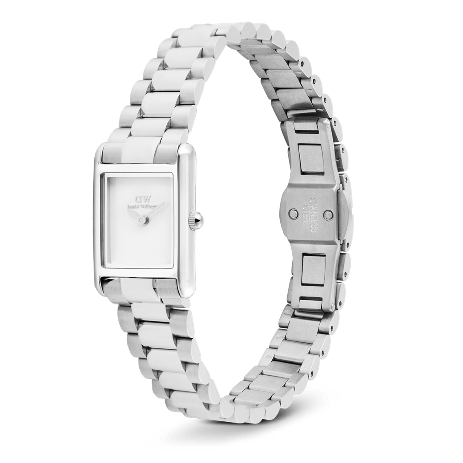 Daniel Wellington Bound Mini 3-Link Silver Women's Watch DW00100930